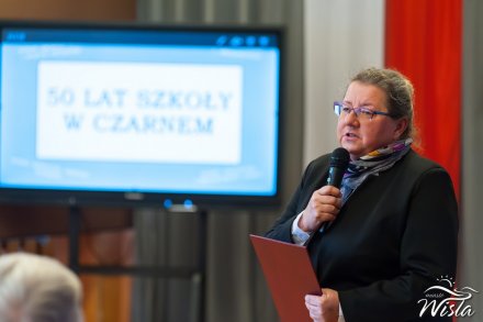 Grażyna Pruska z Towarzystwa Miłośników Wisły